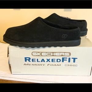 Mens sketcher relax fit memory foam slipper